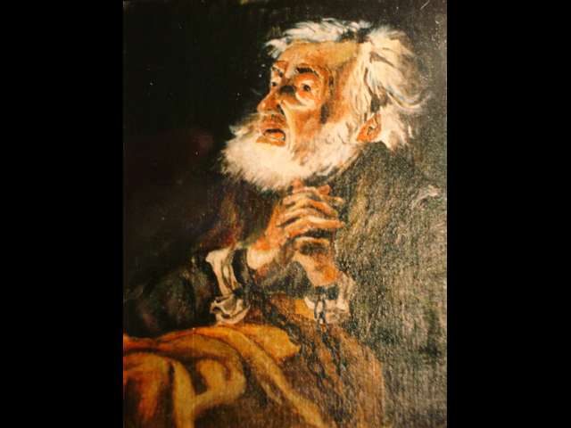 schilderij portret jeremia